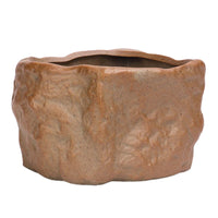 Ceramic Pot Plants Growing Pot Modern Style Planter with Drainage Hole Bonsai Plants Pot for Home Outdoor Desk Festival Decoration Style B and Large