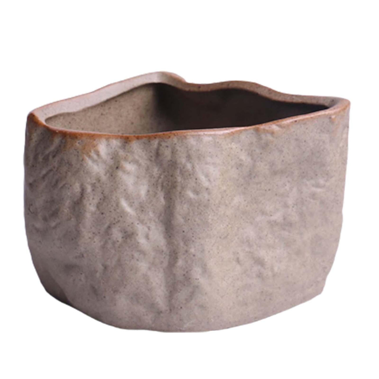 Ceramic Pot Plants Growing Pot Modern Style Planter with Drainage Hole Bonsai Plants Pot for Home Outdoor Desk Festival Decoration Style B and Large
