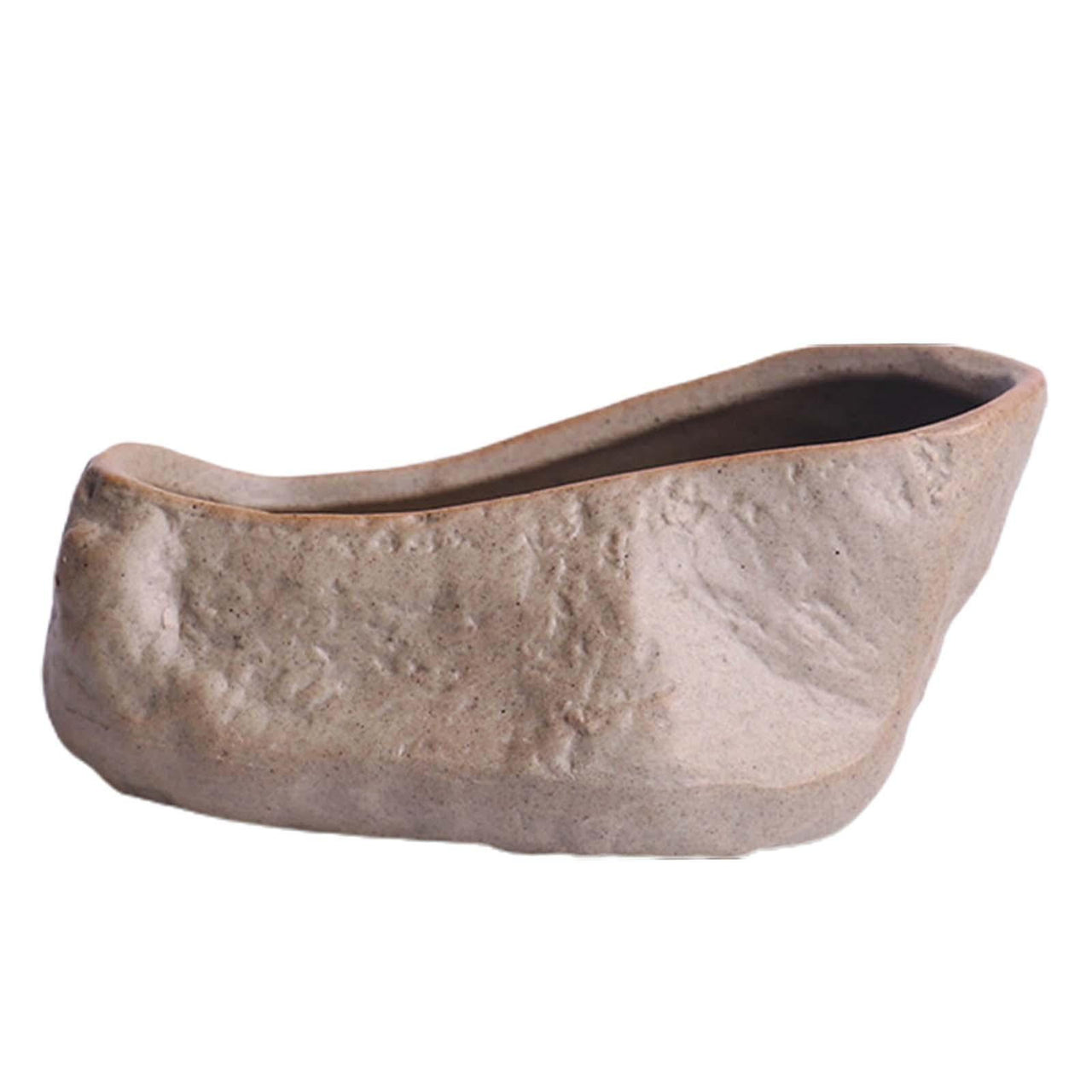 Ceramic Pot Plants Growing Pot Modern Style Planter with Drainage Hole Bonsai Plants Pot for Home Outdoor Desk Festival Decoration Style B and Large