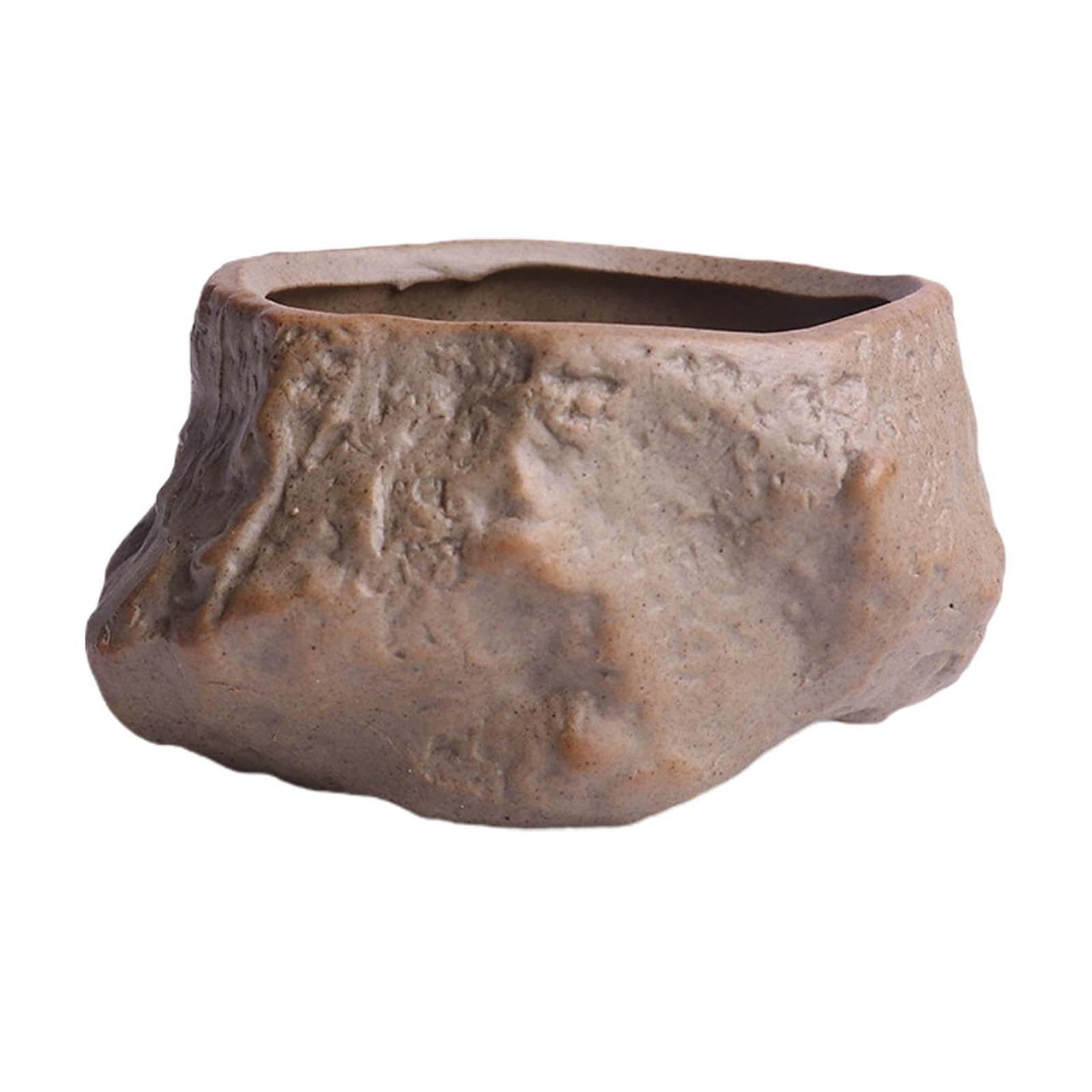 Ceramic Pot Plants Growing Pot Modern Style Planter with Drainage Hole Bonsai Plants Pot for Home Outdoor Desk Festival Decoration Style B and Large