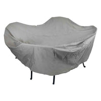 Dagan Round Beige Table and Chair Patio Furniture Cover, 48