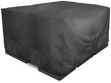 Eevelle Meridian Patio Sectional Set Cover  Marinex Marine Grade Fabric Durable 600D Polyester - Outdoor Lawn Furniture Set Covers - All-Weather Protection -  68"D x 138"W x 30"H, Charcoal Gray