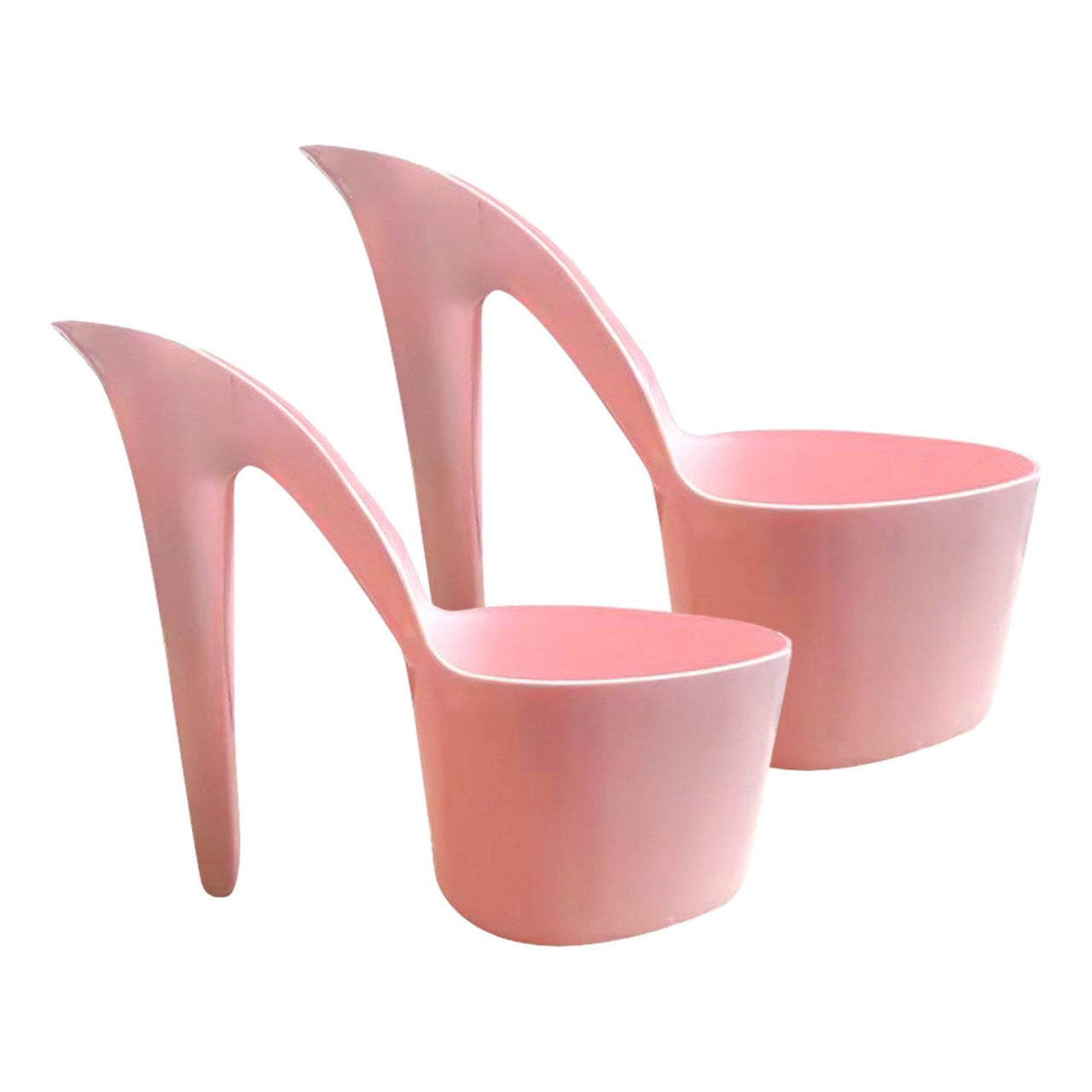 Gazechimp 2Pcs Flower Pot Bookshelf Decor Desktop Ornament Table Ornaments Lady Shoe Shape