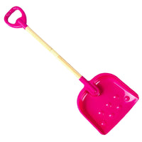 Heavy-Duty Snow & Sand Shovel | Durable Outdoor Tool | Multi-Purpose Beach/Winter Shovel with Non-Toxic Ergonomic Design | Ideal for Snow, Sand, and Outdoor Play, Blue, Snow Shovel
