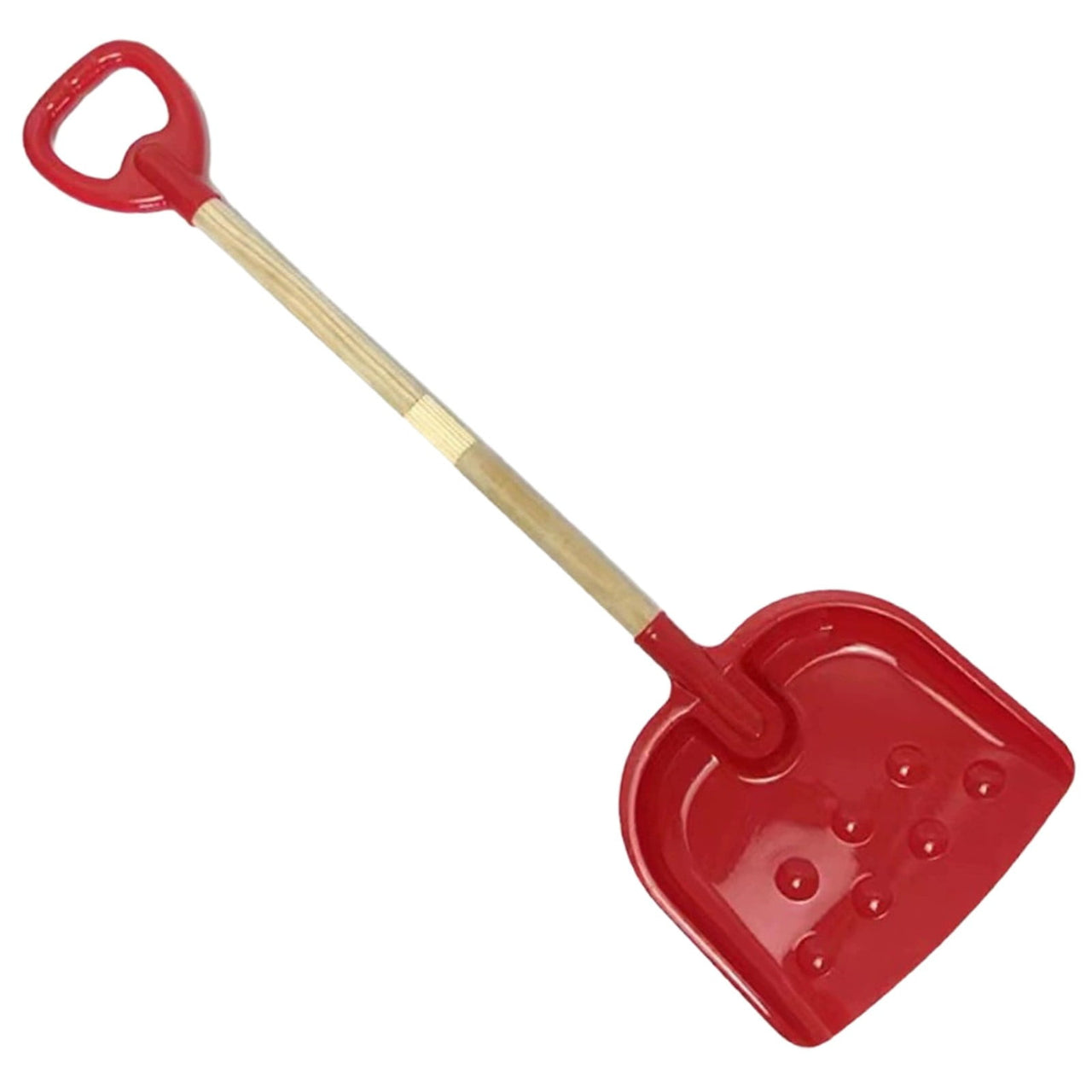 Heavy-Duty Snow & Sand Shovel | Durable Outdoor Tool | Multi-Purpose Beach/Winter Shovel with Non-Toxic Ergonomic Design | Ideal for Snow, Sand, and Outdoor Play, Blue, Snow Shovel