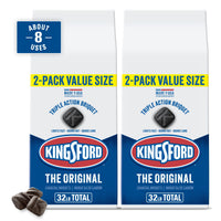 Kingsford Original Charcoal Briquettes, 16 lbs Each 2-Pack Value Size