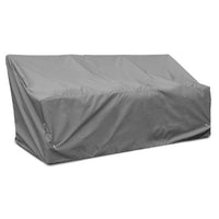 KoverRoos 79950 Weathermax Deep 2-Seat Sofa Cover Large, Black - 61 W x 36 D x 32 H in.