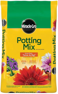 Miracle-Gro Potting Mix, For Container Plants, Flowers, Shrubs, 16 qt.
