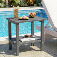 OTSUN Adirondack Outdoor Side Table, 16