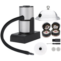 Portable Smoke Infuser Cooking chen indoor and outdoor with Wood Chips & Cleaning Brush Cold Food for Steak indoor and outdoor