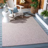 Safavieh Courtyard Mitre Geometric Indoor/Outdoor Area Rug, Beige, 5'3