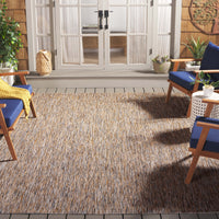 Safavieh Courtyard Mitre Geometric Indoor/Outdoor Area Rug, Beige, 5'3