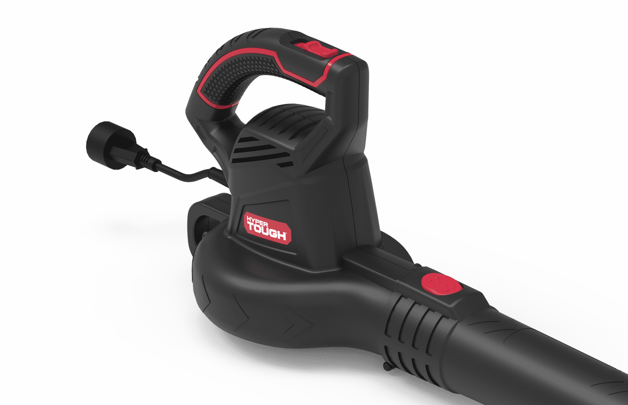 Hyper Tough Corded Electric Blower, 7-Amp, 330 CFM blowing force, 150 MPH air speed all-purpose Leaf Blower