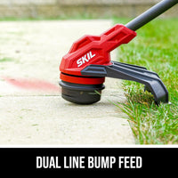 SKIL PWR CORE  Brushless  40V 14-inch Cordless String Trimmer, Twist Load, 2.0Ah Battery and Charger,  LT1400C-11
