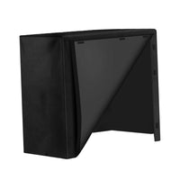 CarpNettore Firewood Rack Cover Dustproof 420D Oxford Cloth Rainproof Wood Storage Cover 122x61x107cm