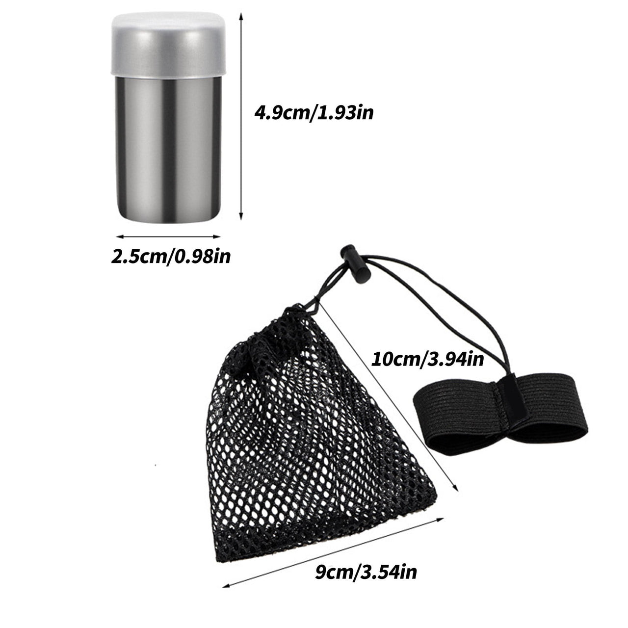 Seasoning Seasoning Bottles Stainless Steel Spill Proof Compacts For Hiking Picnics Barbecues Outdoor Activity