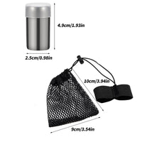 Seasoning Seasoning Bottles Stainless Steel Spill Proof Compacts For Hiking Picnics Barbecues Outdoor Activity