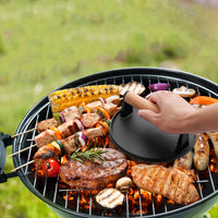 2Pcs Burger Press Heavy-Duty Cast Iron Smashed Meat Steak Weight Grill Griddle Press (7