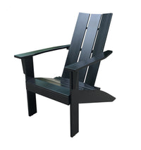 Mainstays Wood Modern Adirondack Chair, Black Color