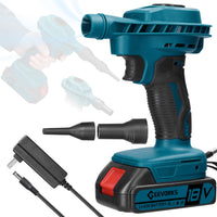 Electric portable  blower,Brushed Motor Blower Removal Fan Handheld Motor Blower Wind Blower Wind Air Snow Cleaner Fan Handheld Cleaner Tool Handheld Battery