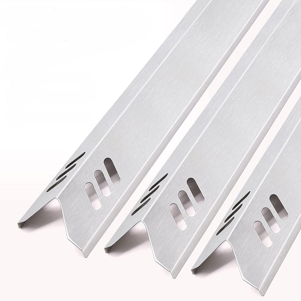 Colaxi 4 Pieces Grill Heat Tents 15 inch Fire Barrier Enamel Heat Plate for Camping
