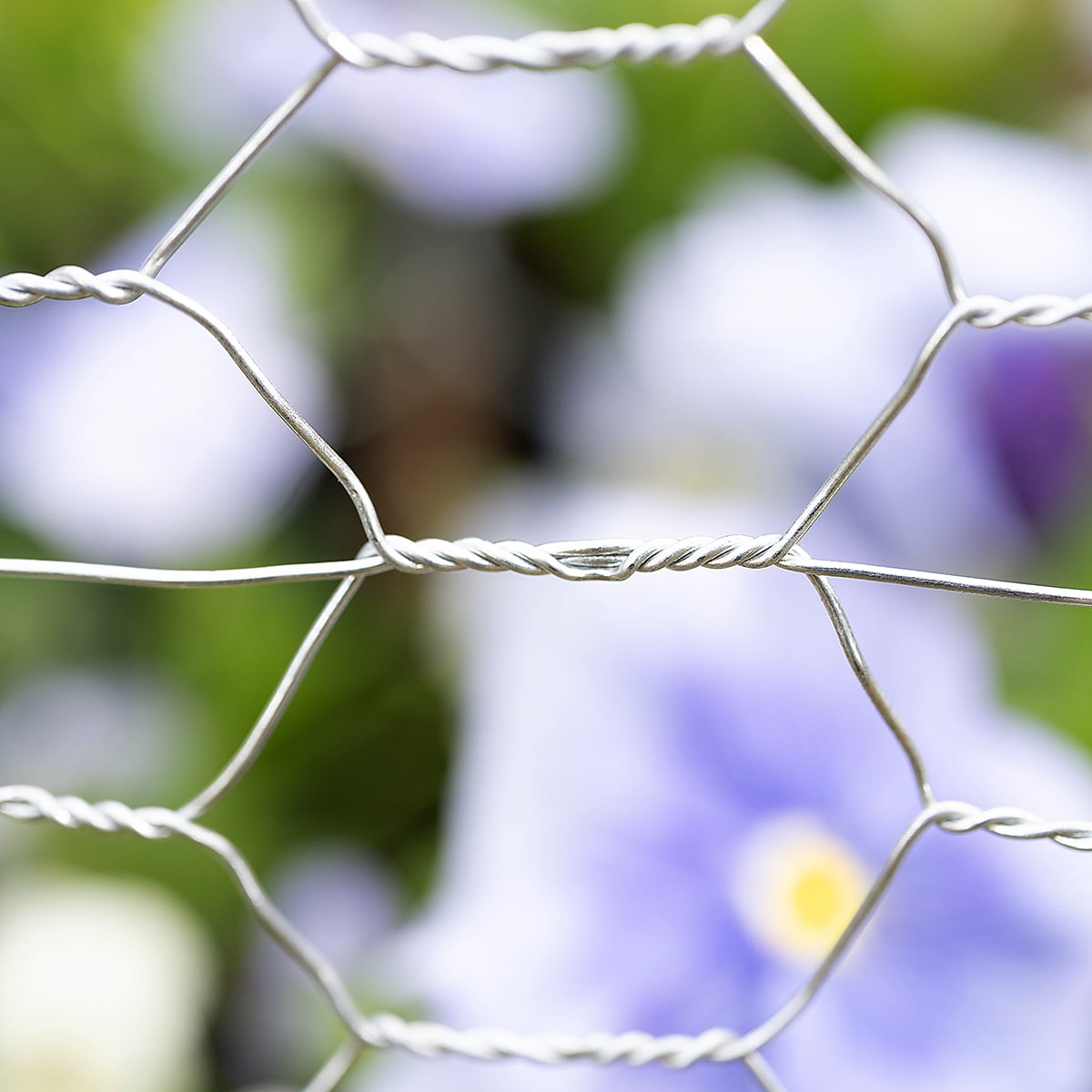 Garden Craft 24in H x 50ft L Gray Chicken Wire with 1in Openings
