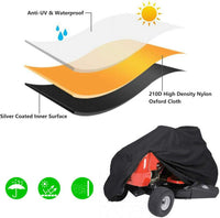 Riding Mower Waterproof Cover - Garden Tractor Cover (72
