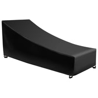 Patio Chaise Chairs Cover Beach Chair Cover Waterproof Outdoor Heavy Duty Dustproof All Weathers Protection Lounger Cover 210D and Small