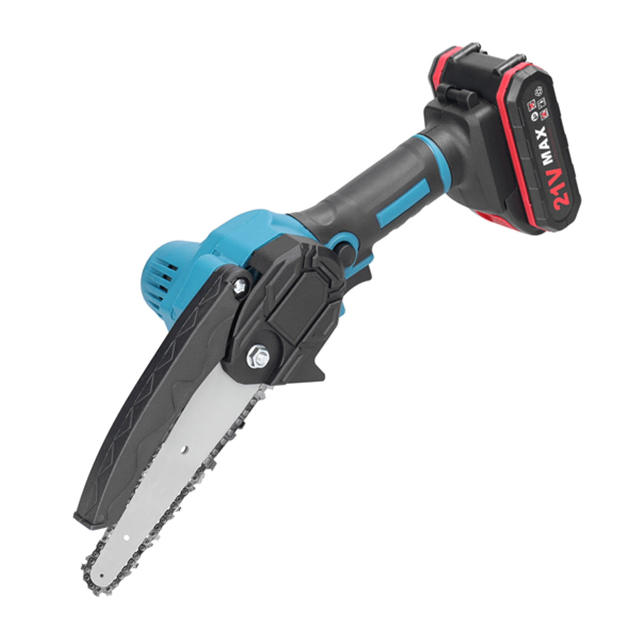 Saws 21V 6inch Portable Electric Pruning Saws Small Wood Splitting Chainsaw Brush Motor One-handed Woodworking Tool For Garden Orchard