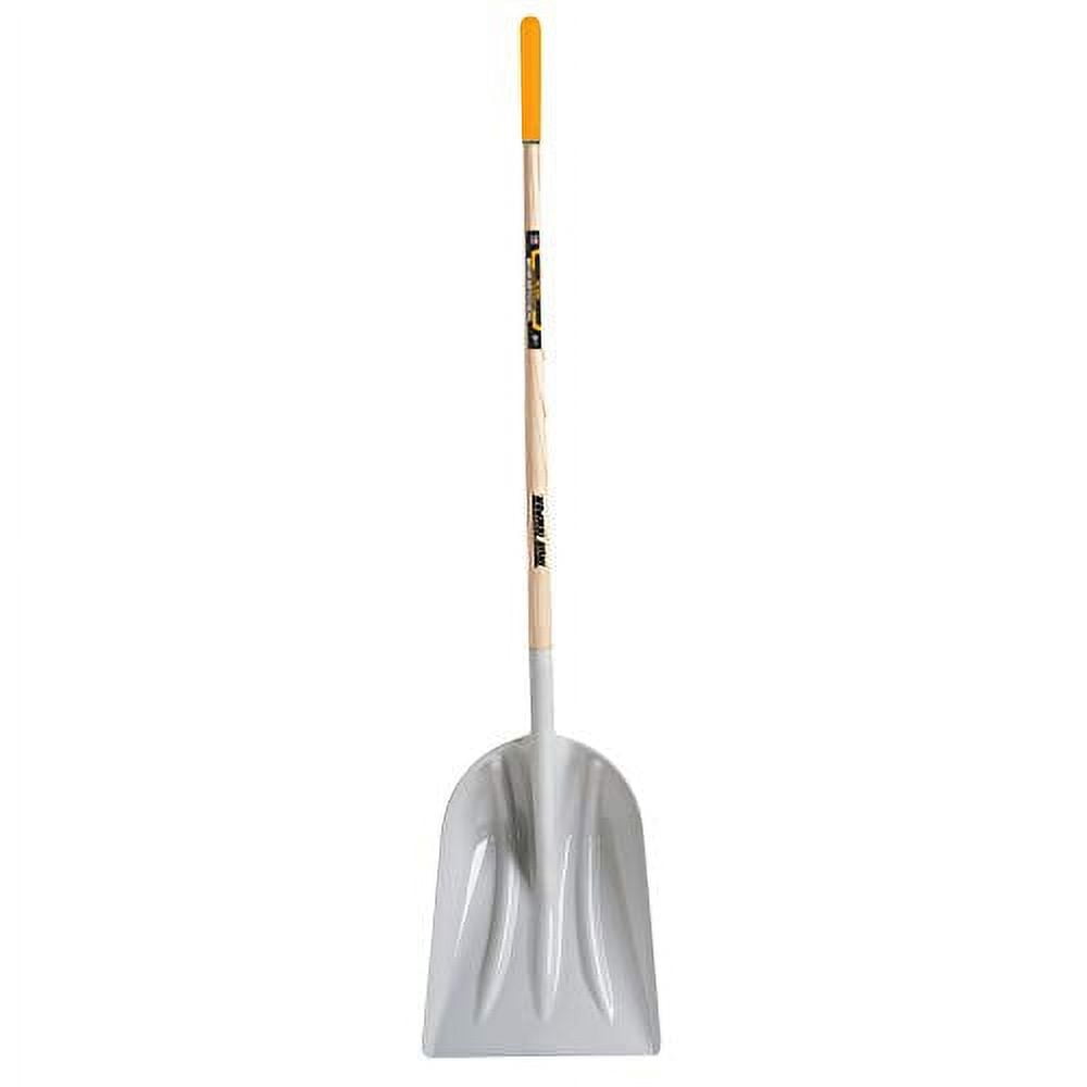 Union Tools #12 Poly Grain Scoop W/Cushion Grip On Hardwood Handle