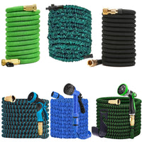 Cyclone Sound 150ft Water Hose - Upgraded Leakproof Lightweight No-Kink Garden Hose, Flexible Expanding Water Hose with Triple Layered Latex Core, Bag and Holder