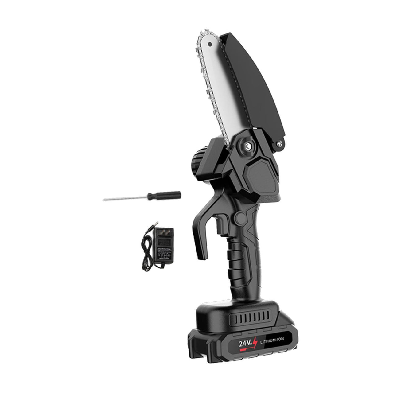 figatia Mini Sawing Machine, Handheld Chain Saw ,Chain Tool ,Small Pruning Shears Electric Sawing Machine for Pruning Logging, Trimming Household
