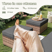 POTEBAN Patio Furniture Set with 44