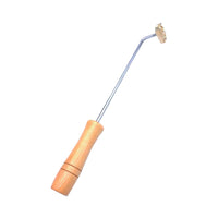 Branding Iron Bread Hot Stamping Cake Tool Rust Resistant Metal Comfortable Wood Handle for Kitchen Pastry
