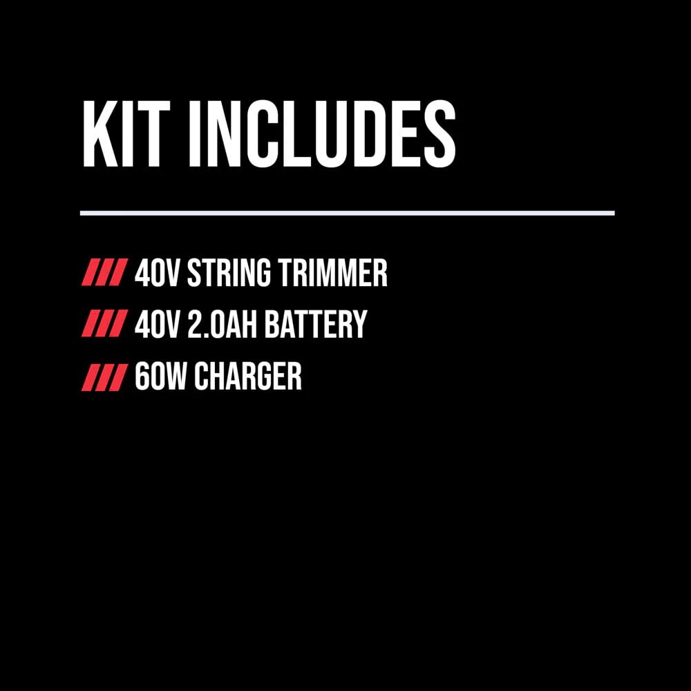 SKIL PWR CORE  Brushless  40V 14-inch Cordless String Trimmer, Twist Load, 2.0Ah Battery and Charger,  LT1400C-11