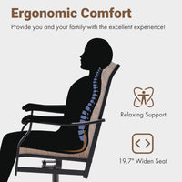 STARY Outdoor Dining Chairs Set of 2, 360°Swivel Patio Dining Chair with Textilene Fabric, Outdoor Metal Armchair All Weather Resistant, Ergonomic Comfort, Perfect for Patio, Backyard, Balcony