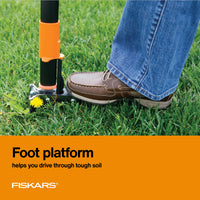 Fiskars 3-Claw Stand Up Weeder, 39