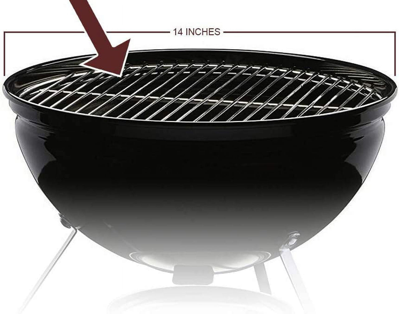13.5 inch solid 304 stainless steel grill rack uncoated thickened charcoal grill replacement grill
