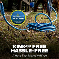 INVICTUS 10Ft Short Garden Hose, 2-Layer Heavy Duty Water Hose 10 Ft x 5/8 in. Flexible, Lightweight, NON Expandable, Kink Resistant, Easy Connect Fittings, 400 PSI