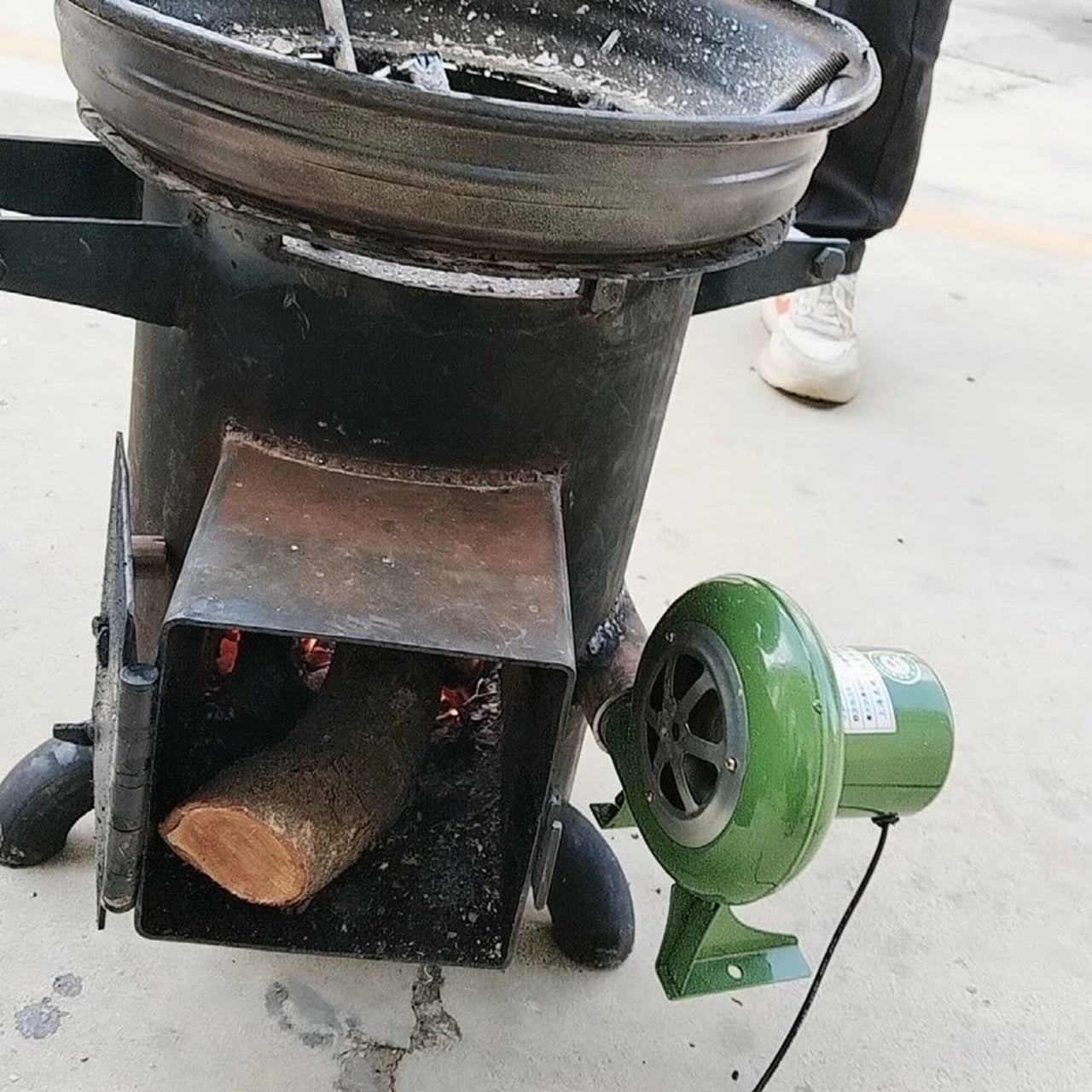 Electric Forges Blower for Blacksmiths Metalworking Ventilation Equipment Blacksmith Coal Forges Accessories Simple to Use