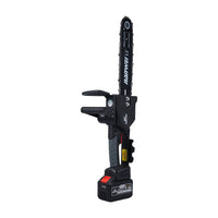Handheld 12inch Electric Chainsaw 2000W Brushless Chainsaw Handheld Logging Saw With Safety Lock 21V 6000mah Rechargeable Battery For Wood Cutting Trimming Courtyard Garden