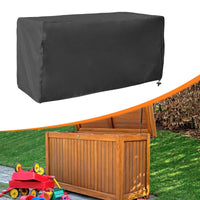 CarpNettore Deck Box Cover Oxford Cloth Storage Bench for Fire Pit Table Furniture Couch L