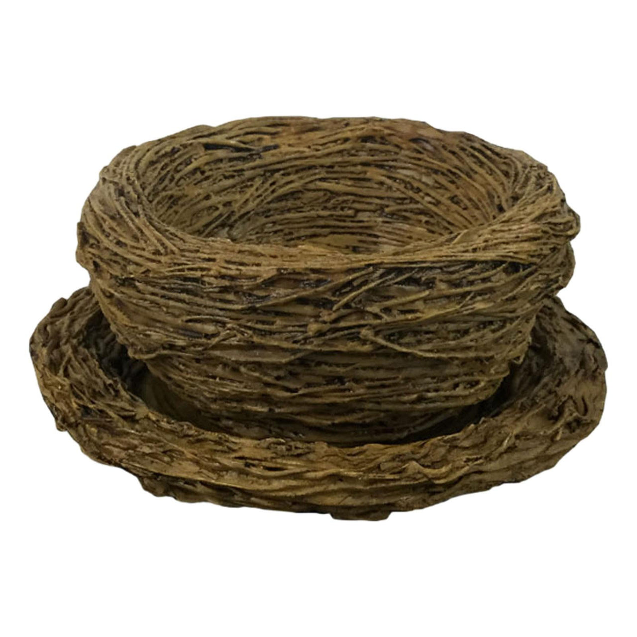 simhoa Bird Nest Flower Planter Pot Flower Arrangement Unique Plant Pot Flower Pots for Balcony Table Shelf Courtyard Home
