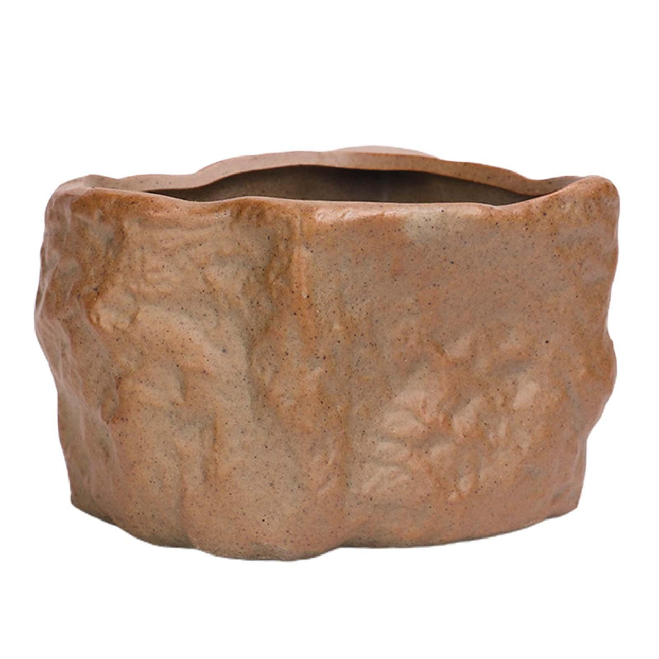 Ceramic Pot Plants Growing Pot Modern Style Planter with Drainage Hole Bonsai Plants Pot for Home Outdoor Desk Festival Decoration Style B and Large