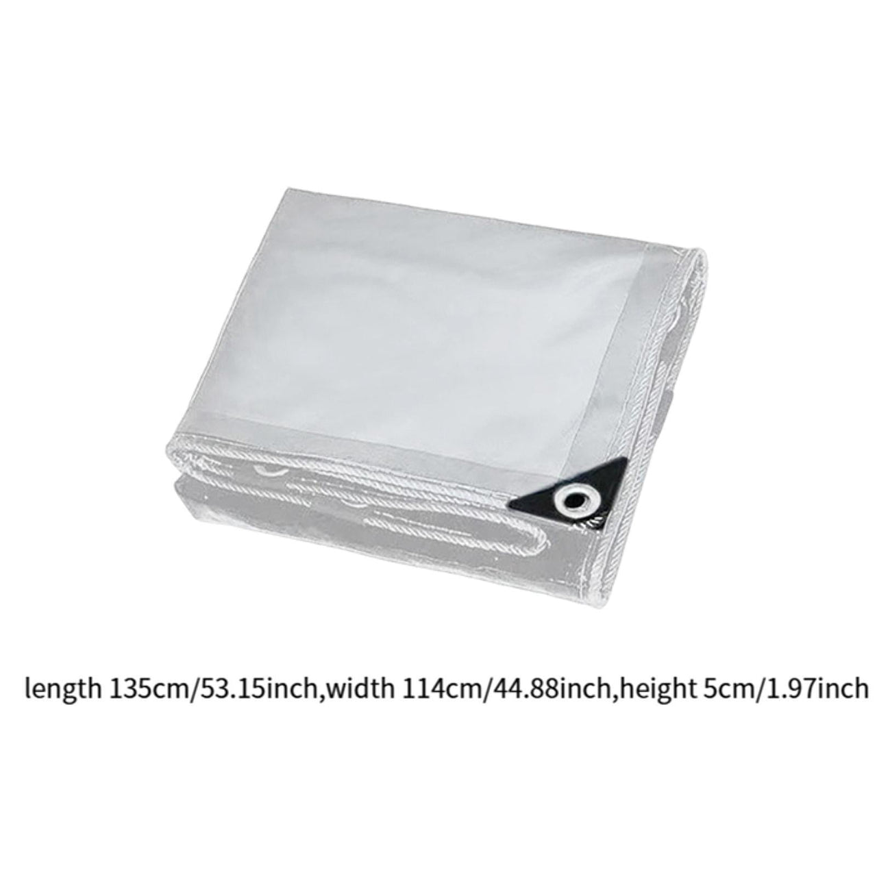JISADER Forklift Cover 53 x 45 inch Weatherproof Heavy Duty Easy Installation Shield