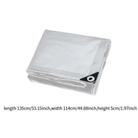 JISADER Forklift Cover 53 x 45 inch Weatherproof Heavy Duty Easy Installation Shield