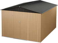 10x12 Ft Sheds & Outdoor Storage,Metal Sheds,Outdoor Sheds,Metal Garden Shed,Garden Tool Cabinet with Sloping Roof and Lockable Door,Garden Shed for Backyard Garden Patio Lawn,Patio,Outside Use