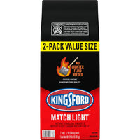 Kingsford Match Light Instant Charcoal Briquettes, 12 lbs Each 2-Pack Value Size