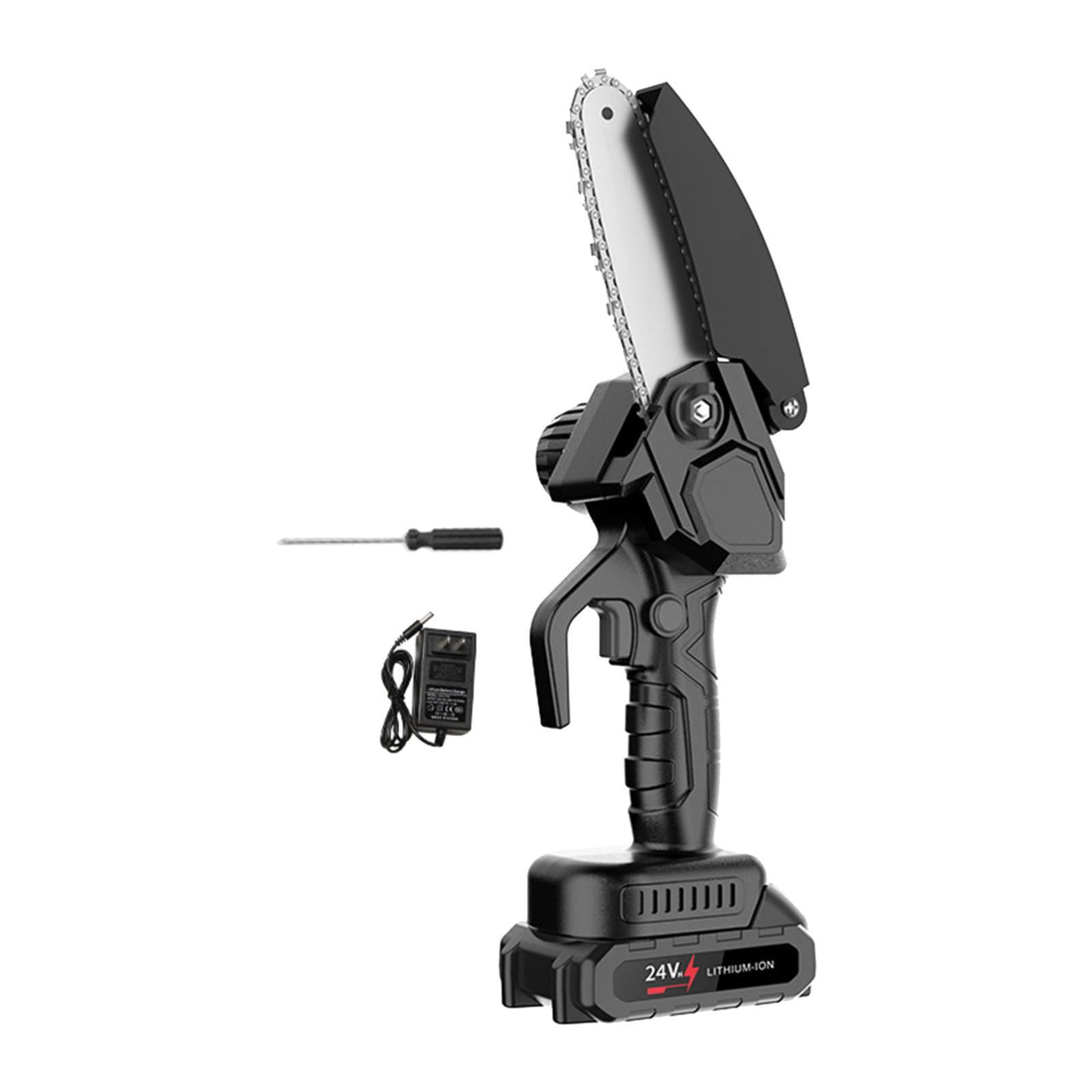 figatia Mini Sawing Machine, Handheld Chain Saw ,Chain Tool ,Small Pruning Shears Electric Sawing Machine for Pruning Logging, Trimming Household