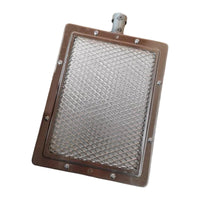 oshhni BBQ Infrared Burner BBQ Grill Searing Burner Easy to Use Professional Metal Replace Gas Heater Burner Sear Burner for Kitchen 33.5cmx10cm
